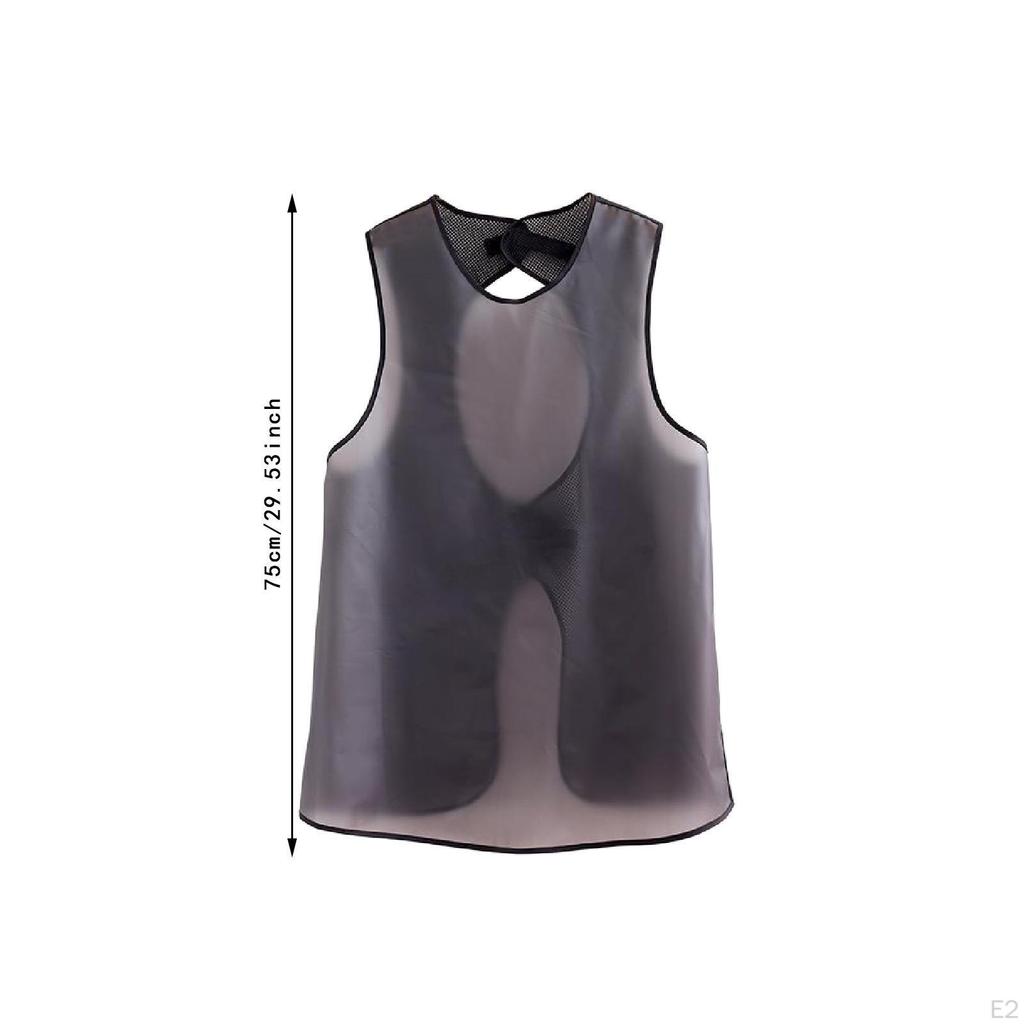 Apron for Work and Cooking with Translucent Design