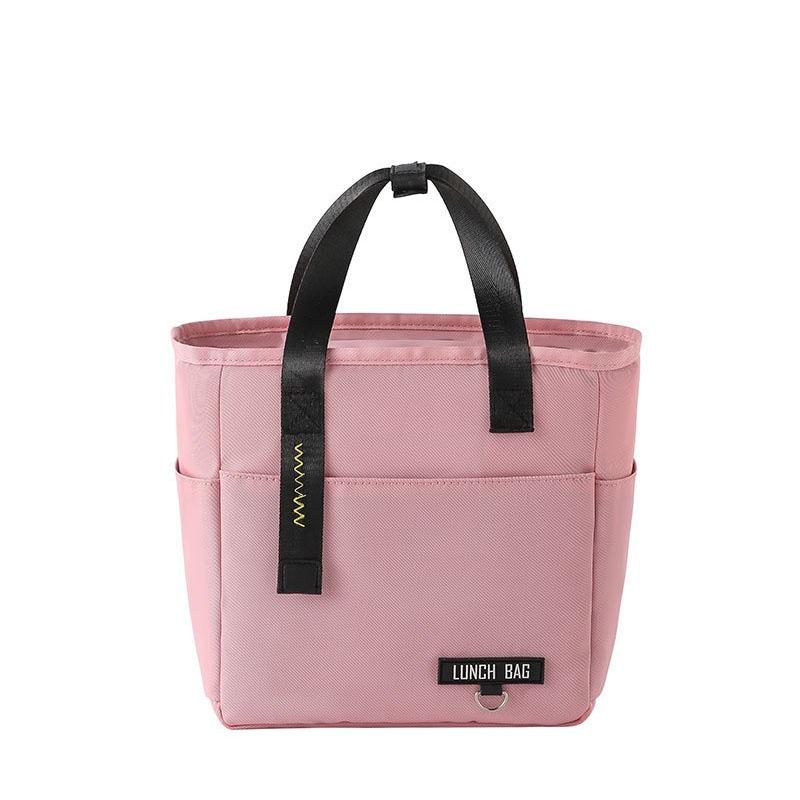 Lunch Thermal Bento Lunch Cooler Bag Adults Insulated Lunch Bag Food Bag for Women Cooler Travel Picnic Handbags WCB16