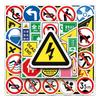 50 Highway Sign Cartoon Luggage Suitcase Car Scooter Mobile Phone Waterproof Graffiti Stickers