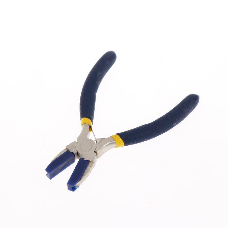 1Pcs Flat Nose Pliers Double Nylon Jaw Pliers Jewelry Plier Wire Straightentener Craft And Diy Tool Kit For Jewelry Making