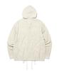 LEE Hooded Check Shirt In Ivory