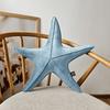 Large VELVET VE2260 Starfish Pillow | Blue