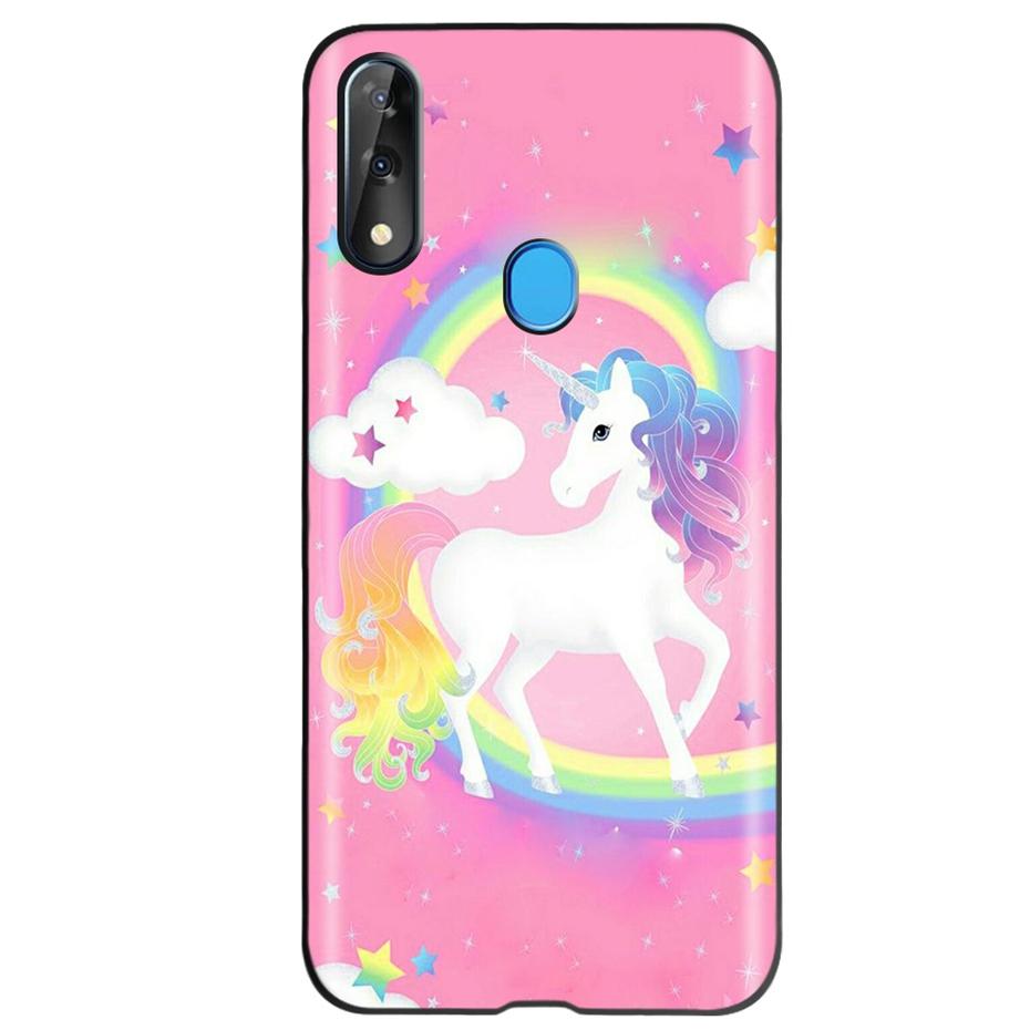 Etui do ZTE Blade V10 Modny Wzór Kwiatowy Serce Etui na Telefon do ZTE Blade V10 Vita V 10 Czarne Silikonowe Miękkie TPU Zderzak