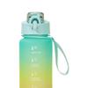 1000ml Gradient Color Water Bottle Large Capacity Gym Sports Bottle for Travel