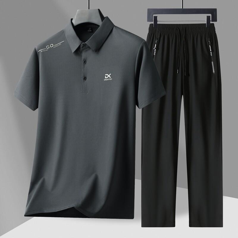 Summer Men s Comfortable Loose Fit Casual Polo Sports M