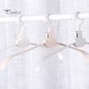 10Pcs Foldable Plastic Clothes Hangers Foldable Design Stable Durable Load-Bearing Design Not Easily Deformed Clothes Drying Racks