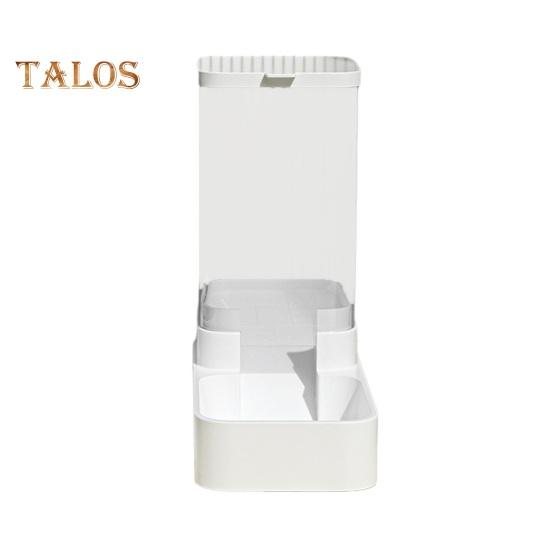 

Автоматическая кормушка для домашних животных, большая емкость 3,3 л, фонтанчик для воды для домашних животных, 1,3 кг, миска для корма для собак, пластиковый дозатор воды для домашних животных, корм для кошек и собак A