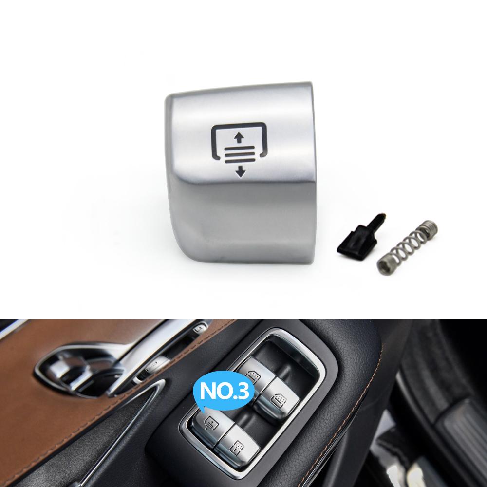 W222 Auto Heckscheiben Schalterkappen Reparatur Knopf Abdeckung Ersatz für Mercedes Benz S E Klasse W213 S320 S350 S450 S500 S560