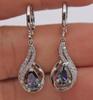 Teardrop Zircon Diamond Stud Earrings: Elegant, Simple, and Versatile Jewelry for Women