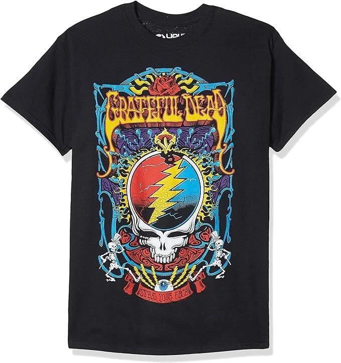 Unisexs Steal Your Trippy Grateful Dead Vintage Tshirt S