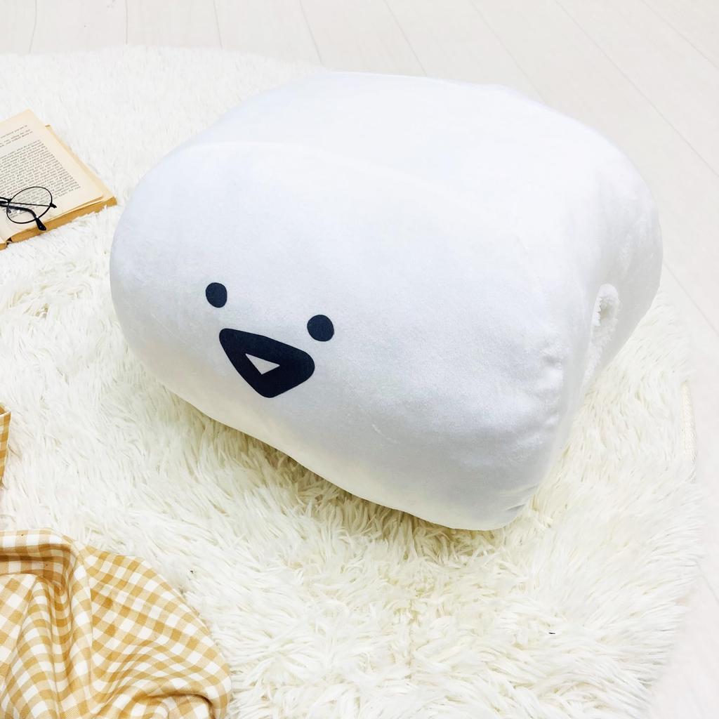 MORIPiLO Body Pillow to Me Soft and Soft to the Plush Nap Morishita Makura "Obungu Issho" (Hug Cushion) - Touch, Toy, Pillow, 40x25x25cm, White,