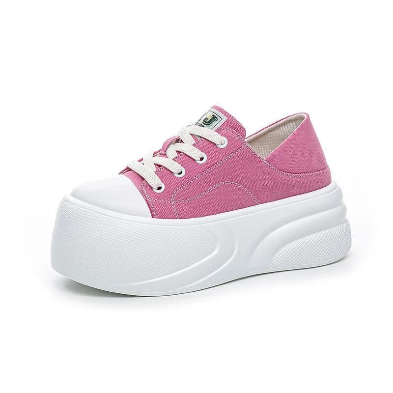 Fashion 7CM Spring Denim Microfiber Leather Breathable Brand Women Sandals Flats Hollow Round Toe Platform Wedge Flats Pumps High Shoes