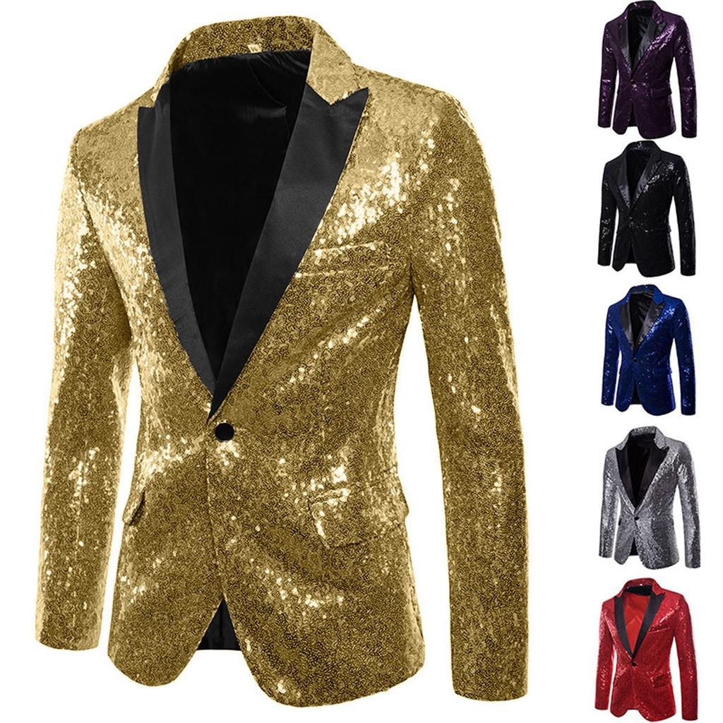 Jachetă de costum pentru bărbați, ocazional, de afaceri, de nuntă, cu mânecă lungă, cu nasturi, de culoare slim
