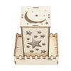 Wood Colorful Star Lights Kits Diy Science Building Projects 3D Wooden Puzzles Assembly Model Set Educational Toys For Boy Girl