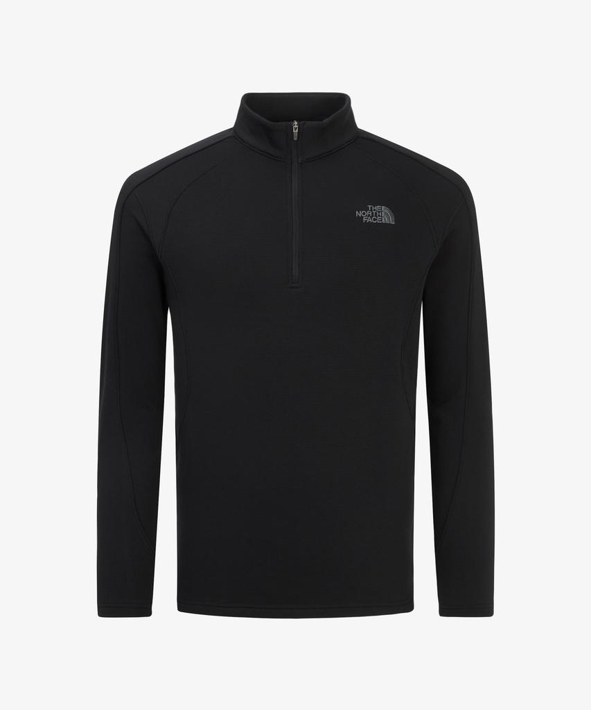 Noseupeiseu Nt7Lr52A Men'S Andino Long Sleeve Zip-Tee Black