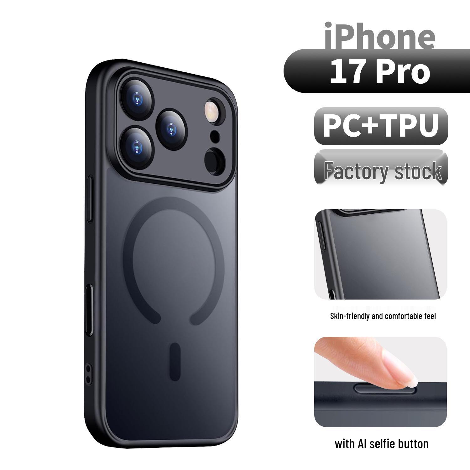 

Ультратонкий матовый чехол для iPhone 14 Pro Max с полной защитой объектива и защитой от падений iPhone 16 Pro with Camera Button