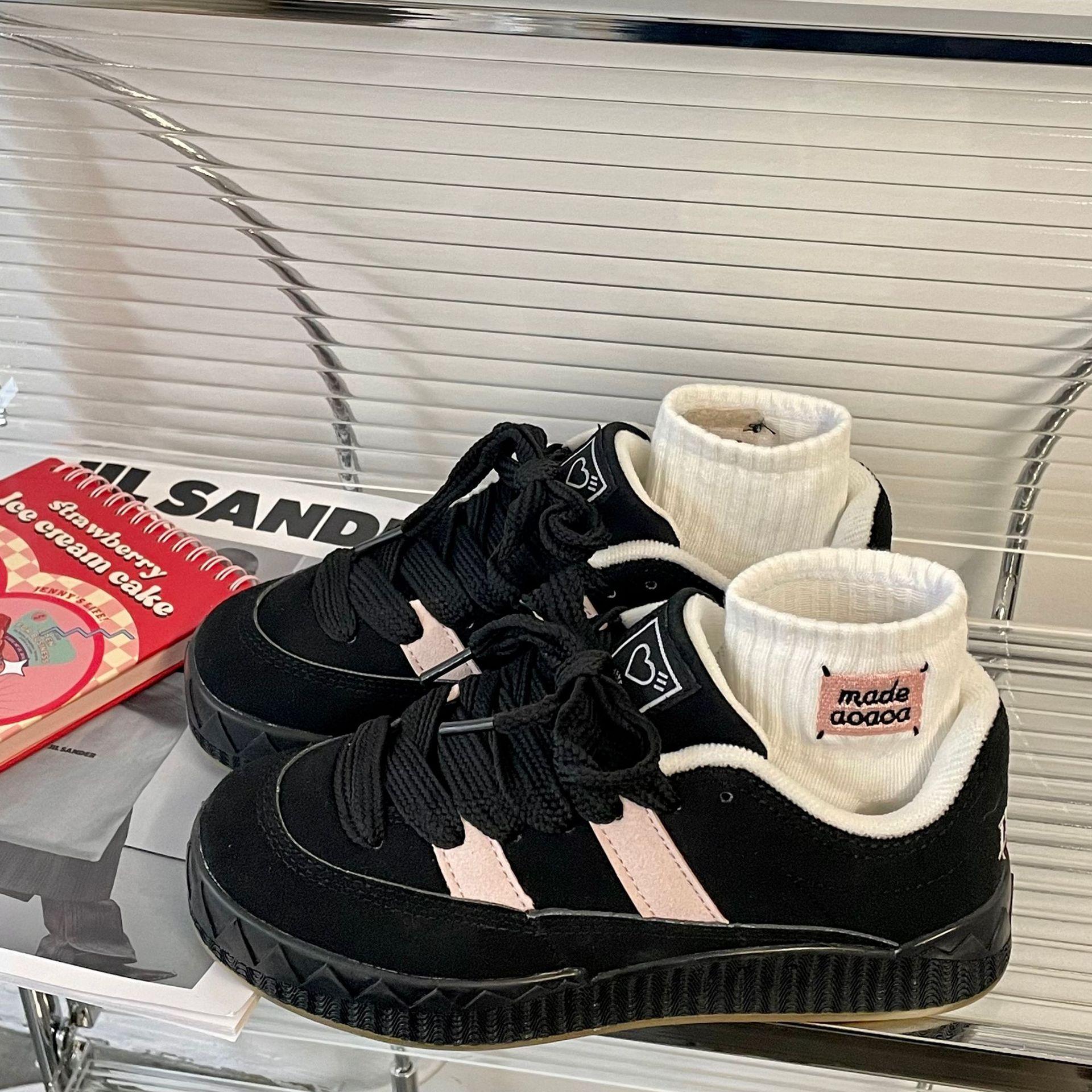 

2024 Баскетбольные кроссовки для мужчин, дышащие кроссовки на платформе для пар, женские повседневные кроссовки 36