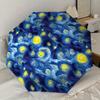 1pc Night Sky Stars Pattern Umbrella Design Automatic Opening and Closing Umbrella, High-quality Travel Umbrella, Lightweight and Portable, -1002131