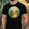 T-Shirt Herren Frosch Portrait Motiv Baumwolle Größe XS bis 5XL