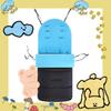 Windproof Winter Sleeping Bag with Thick Foot Cover for Baby Stroller – Cozy and Warm Cotton Pad for Cold Weather Outings