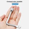 Multi-purpose Electric Control Cabinet Inner Triangle Key Wrench Elevator Water Meter Valve Triangular Key Socket For Repairing
