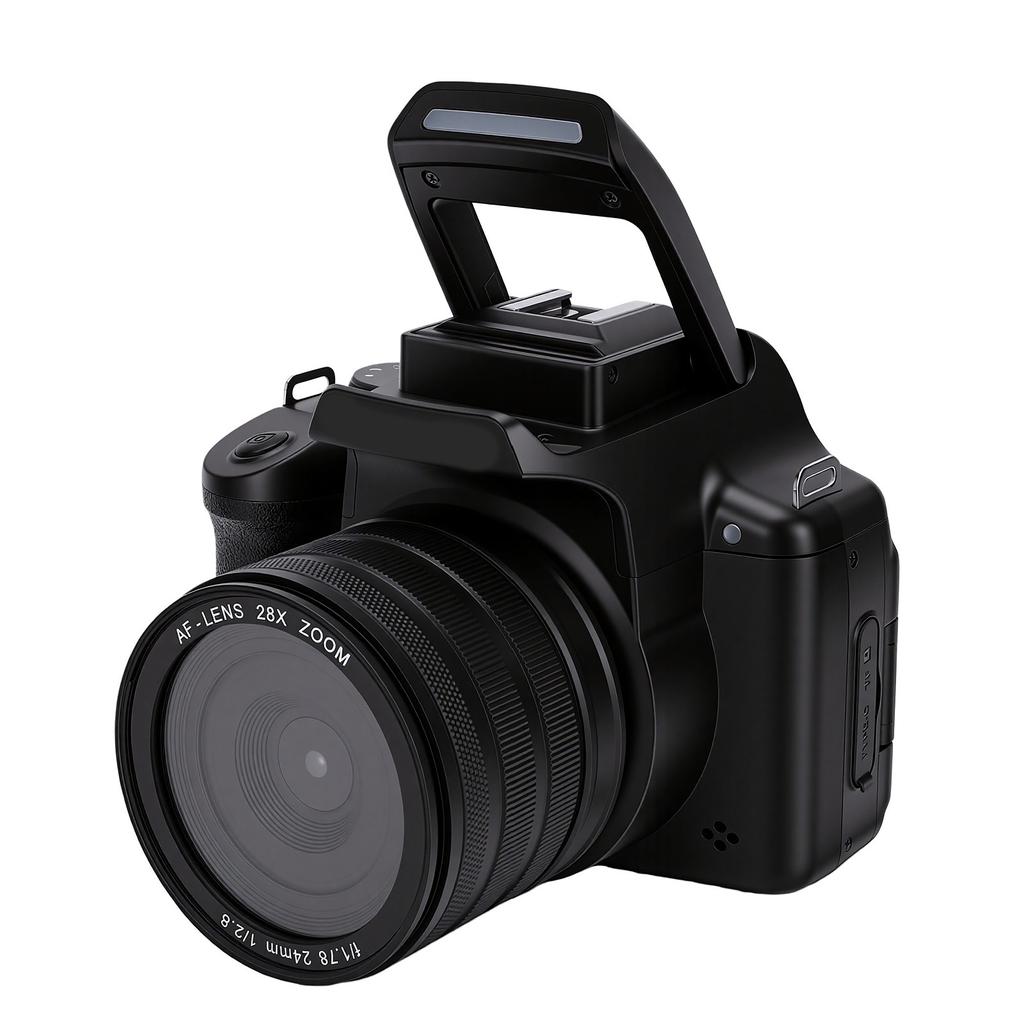 SLR-Kamera 68MP 4K 2,8 Zoll Klappbildschirm AF MF 28-facher Zoom Digitalkamera für Fotografie