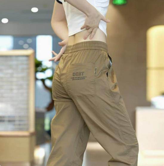 

Мужской модный комбинезон-шаровары в корейском стиле - повседневные свободные брюки Nine-Point для весны и осени 4XL