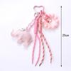 Elephant Braided Rope Keychain Creative Mobile Phone Lanyard Cute Backpack Pendant Bag Decoration Accessories Gifts