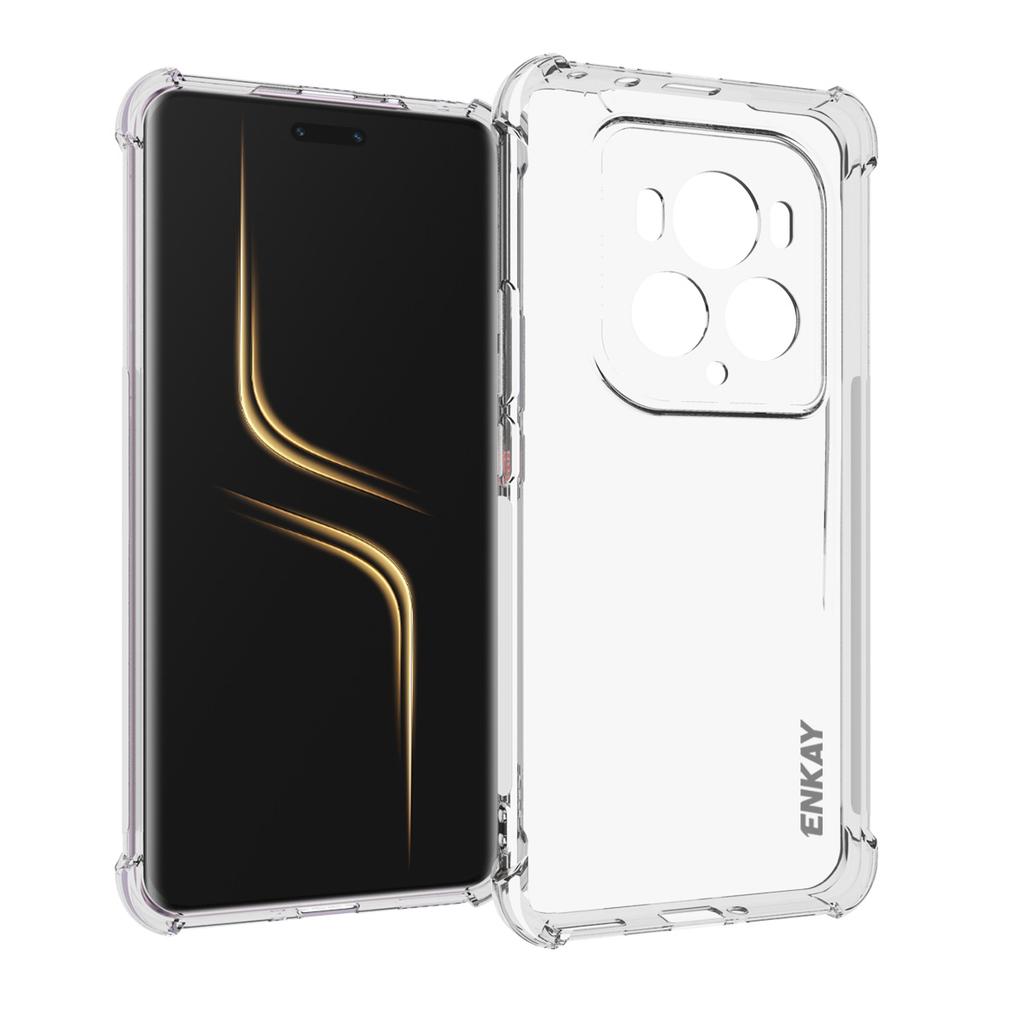 ENKAY HAT PRINCE For Honor Magic6 Ultimate 5G Clear Case Thickened Corners Soft TPU Phone Cover