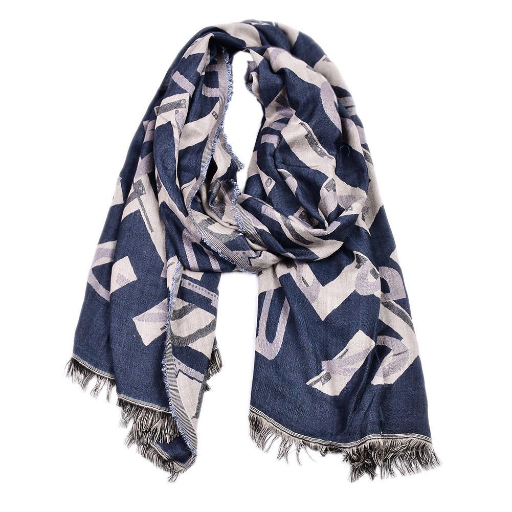 Ethnic Style Yarn-Dyed Men Scarf Winter Warm Cotton Linen Men'S Scarves Brushed Neckercheif Foulard For Male Pashmina Shawl