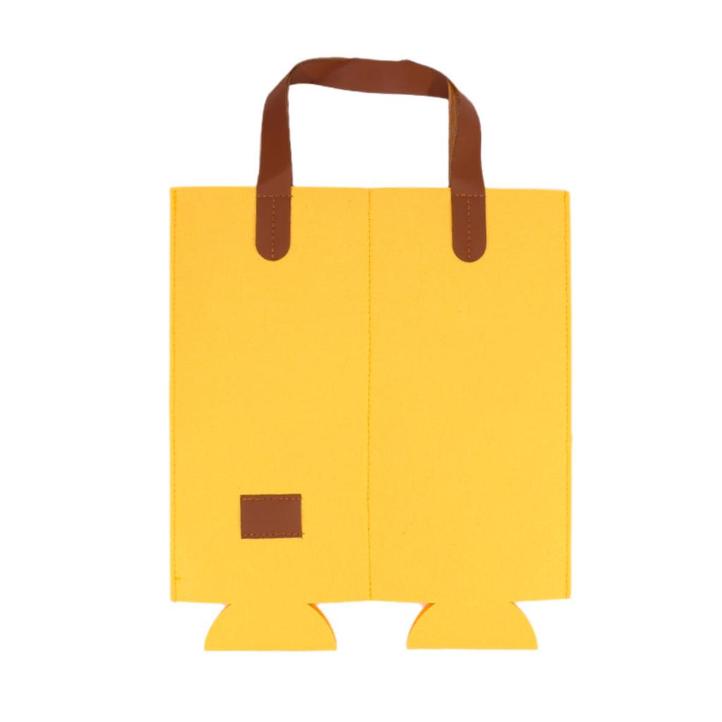1PC Wine Bag Felt Single/double Bottle Insulated Tote Bottle Wine Carrier Bag Padded Wine Cooler Christmas Gift For Wine Lovers