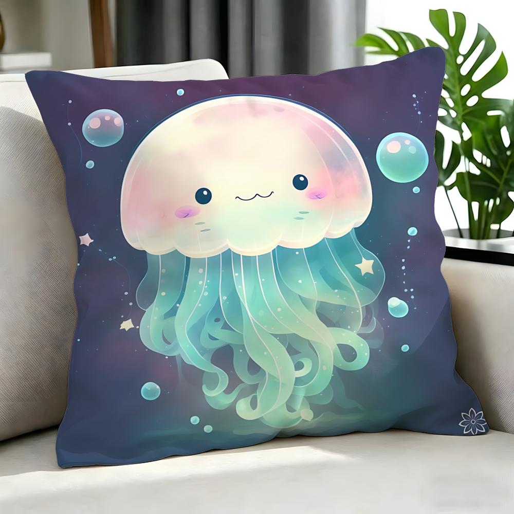 Art JJellyfished Cushion Cover Cushion Cover Set Pcs x x x Pillowcase Decorative Sofa Home Decor