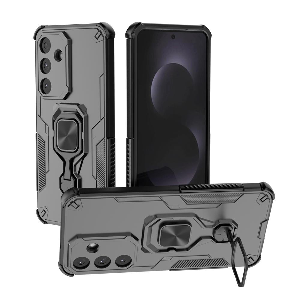 Para Capa Samsung Galaxy S25 FE Suporte Magnético Anel À Prova de Choque Armadura Capa de Telefone Para Galaxy S25FE 5G Proteção de Câmera Fundas