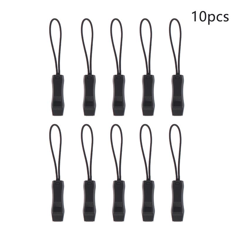 5Pcs Multifunction Whistle Emergency Whistle Sports Match Whistle Double Pipe Dual Band With Tail Rope Outdoor Camping Hiking