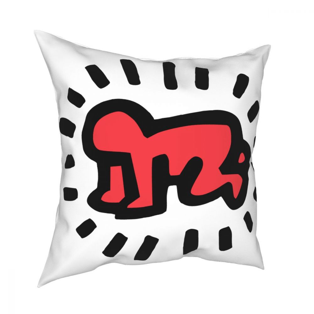 keith haring pillow case