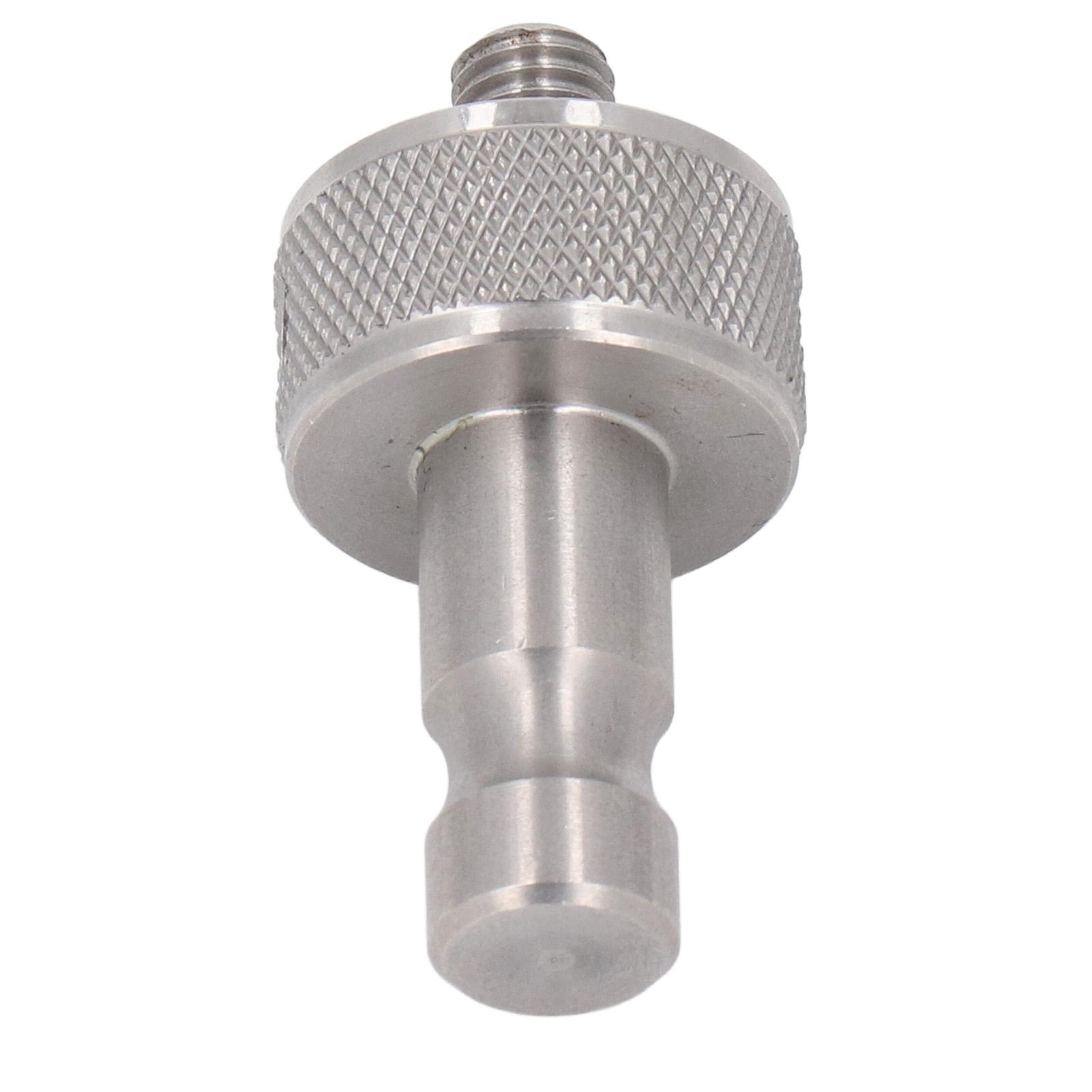 

Призменный адаптер с насечкой из нержавеющей стали Резьба M8 Адаптер для геодезической вехи для RTK GPS, тахеометра, базы