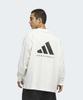 Adidas Basketball Long Sleeve Tee - White:Black / Kb7555