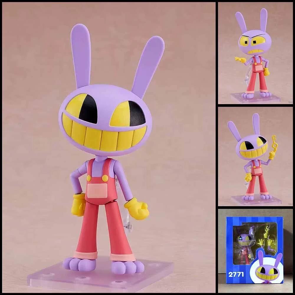 Anime The Amazing Digital Circus Pomni Clown Jax Q Versie Nendoroid #2771 #2583 Actiefiguren Kunnen Gezichtsverwisseling Model Speelgoed Leuk Cadeau
