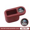 WSQK5 Car Seat Belt Base Protector Anti Scratch Cover Accessories For BMW 1 3 4 5 6 7 Series M X1 X3 Performance Alpina G20 F20