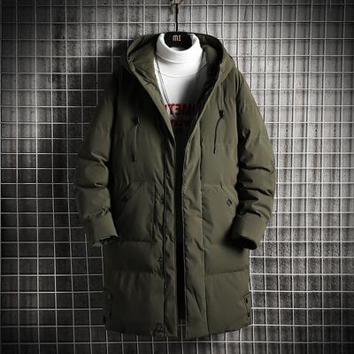 Winter Loose Hooded Padded Jacket Solid Color Thickened Down Padded Jacket Outdoor Cold Protection