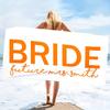 Personalized Beach Towel Custom Name/Logo Words Microfiber Towel Thin Quick Dry Absorbent for Beach Swimming Yoga Bath Sports
