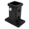 Trailer Hitch Receiver Tube, Universal Tow Bar Hitch Receiver Adapter, 2" Bolt-On Receiver Tube,