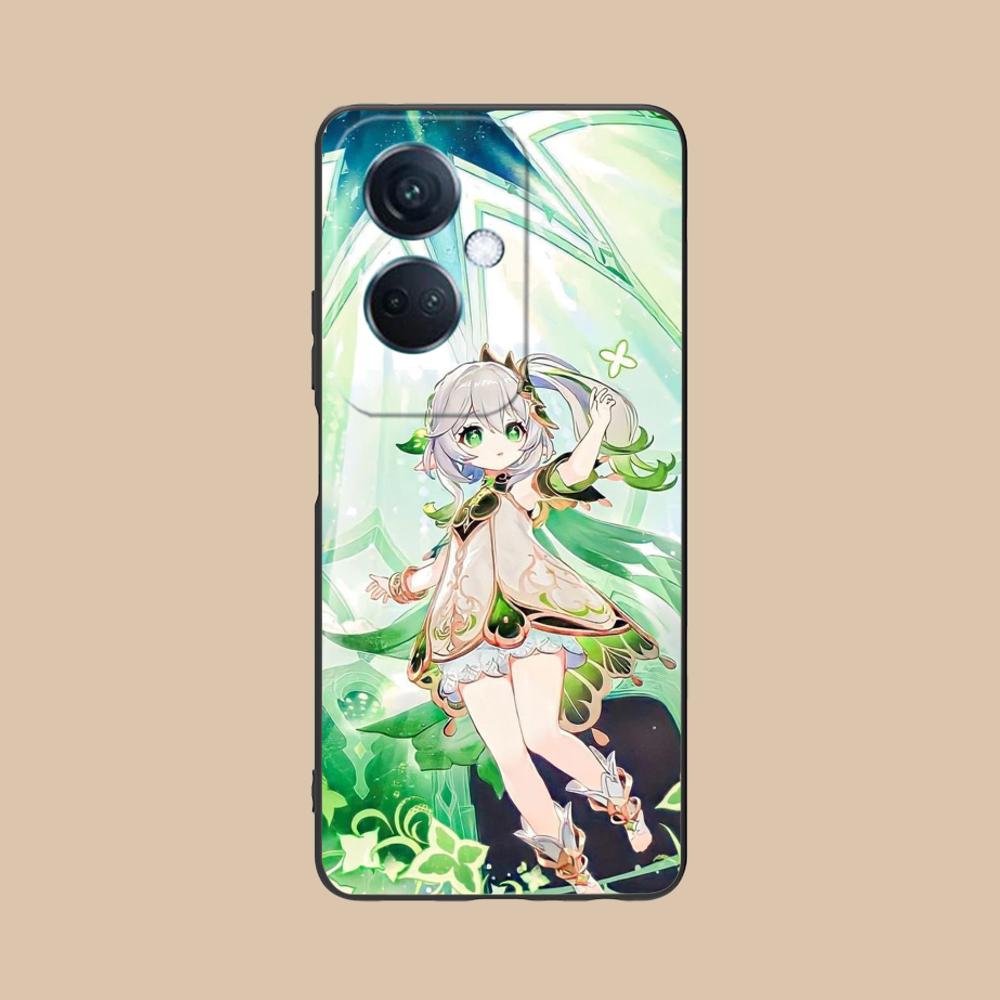Game GI Nahida Matte TPU Mobile Phone Case for OPPO Find X9 X8 X7 X6 X5 X3 X2 Plus s Pro Ultra Lite Colorful Printing Cover