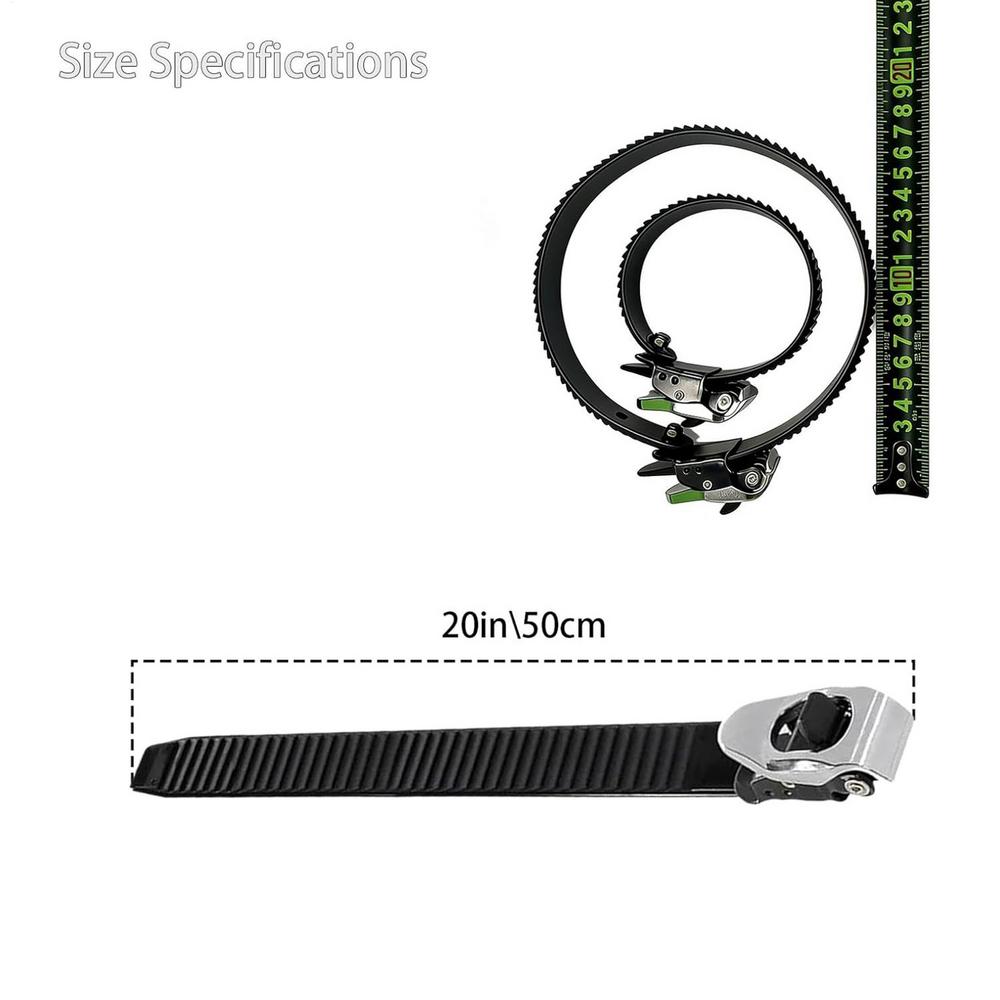 Ratchet Tie Down Adjustable Fixing Gear with Metal Buckle 19.6 Inches Ratchet Zip Ties for Roof Rack Motorcycle Load Securing
