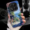 Anime Aesthetic Scenery Soft Phone Case for Samsung Galaxy S24 S25 FE S26 Edge S23 Ultra S22 Plus S21 + Shockproof Cover Back Sh