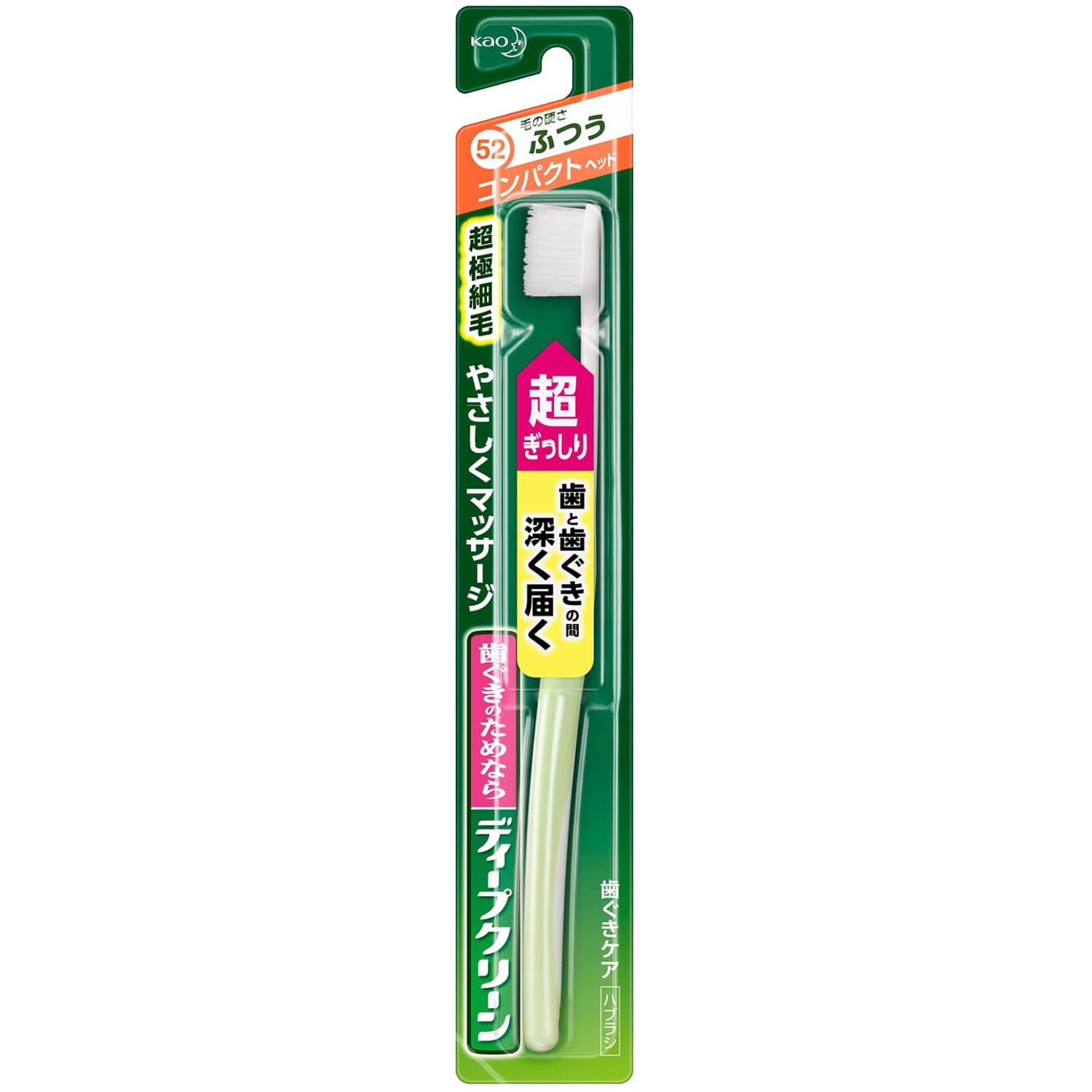 

Зубная щетка Kao Deep Clean Compact Regular 1 шт.