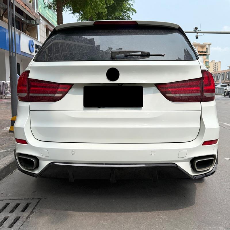 Black Warrior Rear Lip Spoiler for BMW X5 F15 M Sport 2014-2018