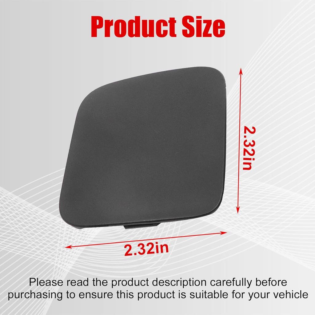 FZJDSD Front Tow Hook Bumper Cover Compatible with Scion TC 2011-2013 Replace 52127-21902,52128-21901, 5212721902, 5212821901