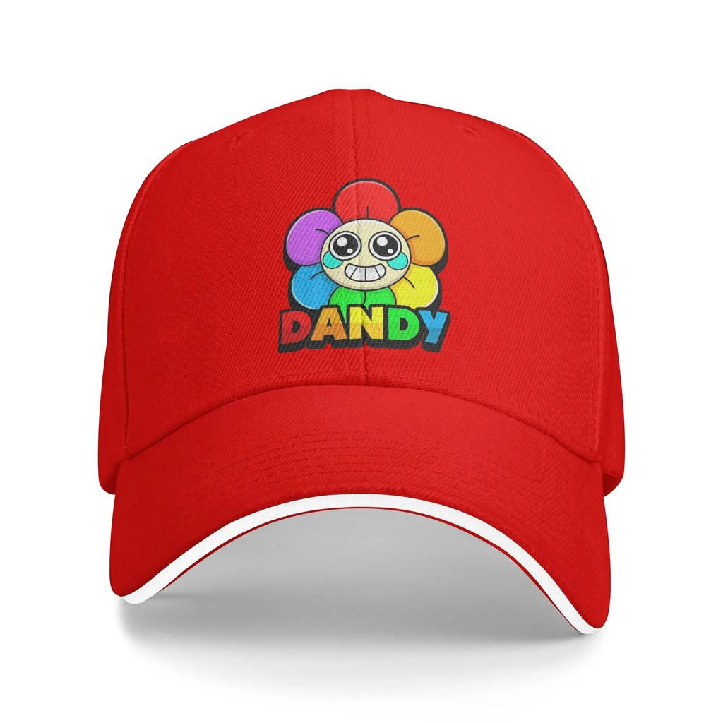 Unisex Dandys World Sandwich Hat  , Sport Baseball Cap Polyester Games Sun Hats Adjustable Fishing Hat Summer