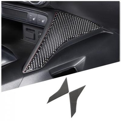 Carbon Fiber Air Conditioner Display Side Panel Sticker For Mazda MX-5 Miata 16+